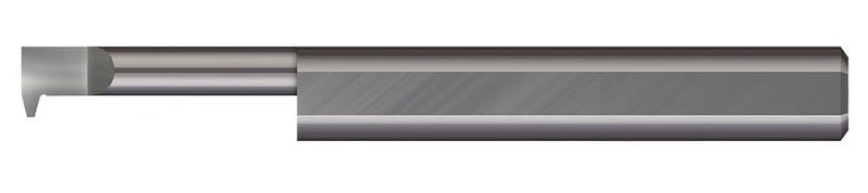 IAT2-1000-12 Threading Tool - Acme, 12 TPI, .291" Min Bore Dia, 1" Max Bore Depth, .036" Offset, .085" Proj, .028" Flat, .0815" C-L Offset, 3/8" Shank Dia, 2-1/2" OAL, Uncoated